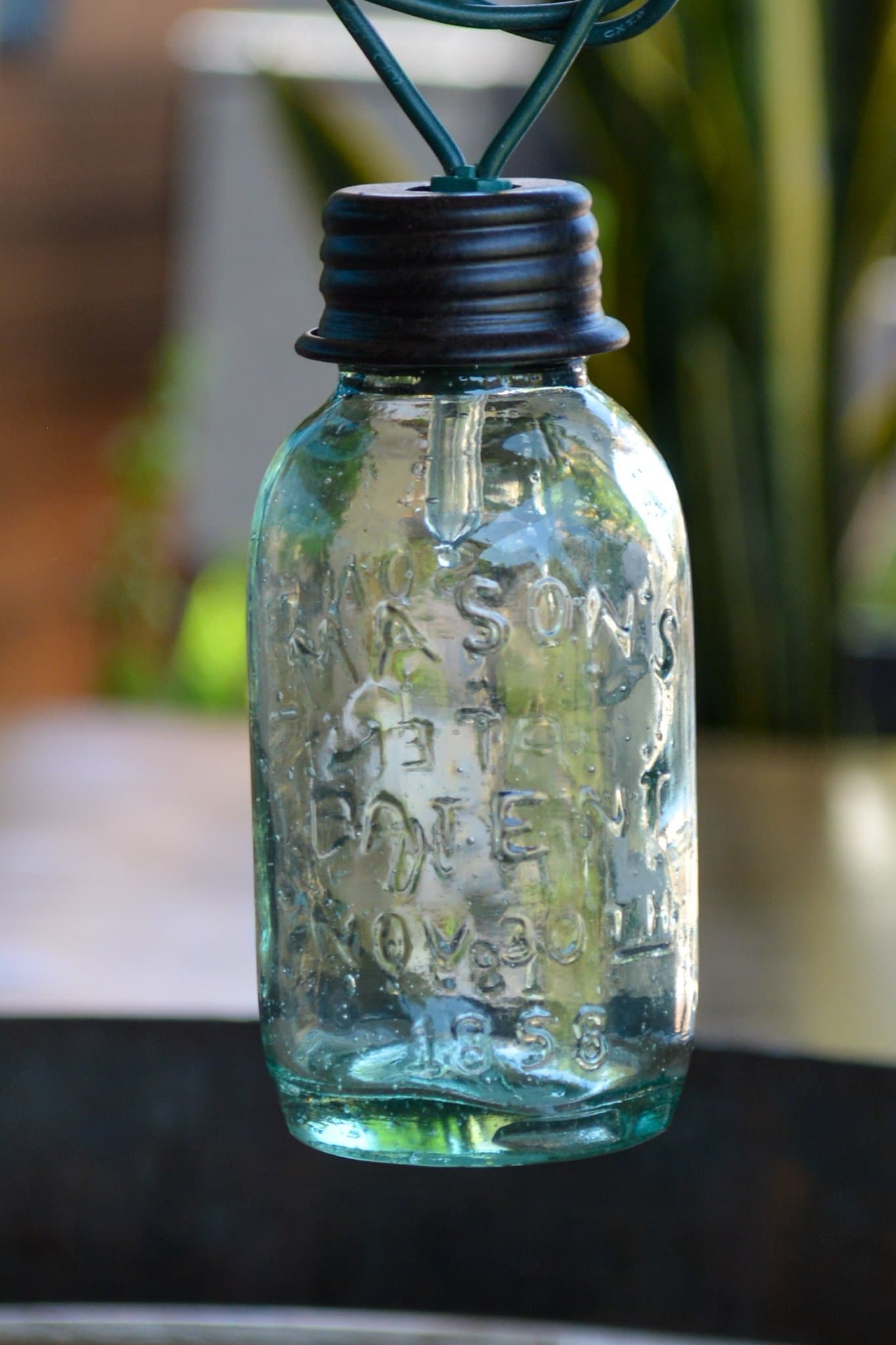 Set of 6 Mason Jar Light Covers Mini Mason Jar Patio Lights