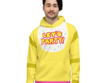 Fnaf Toy Chica Animatronic Hoodie Five Nights At Freddys Cosplay