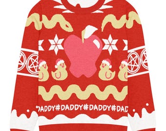 Size L / Hazbin Hotel Lucifer Christmas Sweater