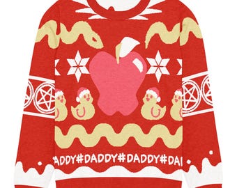 Size 2XL/ Hazbin Hotel Lucifer Christmas Sweater