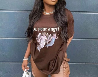 Super Cute Not Your Angel Tee