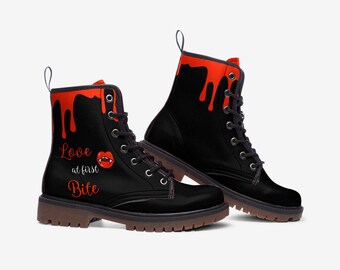 Vampire Combat Boots - Etsy