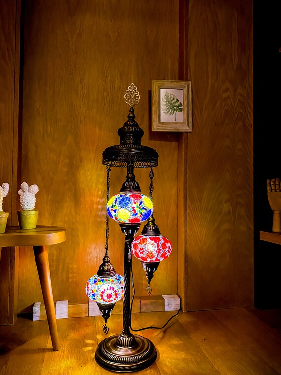 Personalised outlet bedside lamp