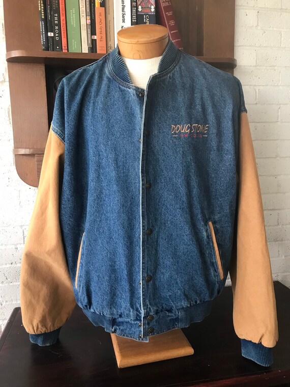 Vintage Doug Stone on Tour Denim Jacket 
