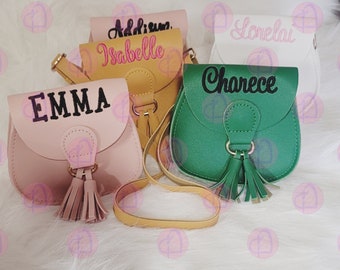 Personalized Kids Crossbody,Toddler Crossbody Purse,Personalized Girls Purse,Little Girl SMALL purse,Monogram Purse,kids accessories,Purses