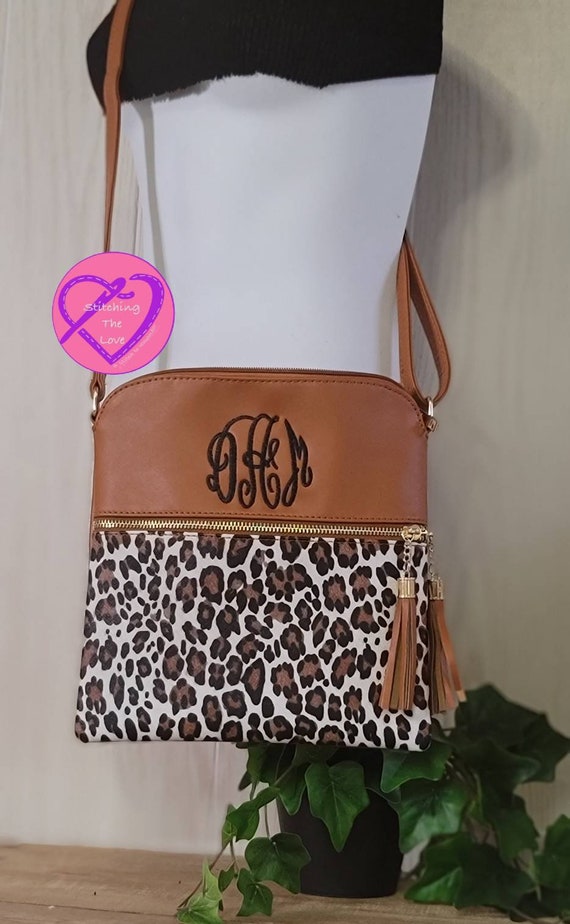 Monogram Leopard Crossbody Monogram Crossbody Leopard Purse 