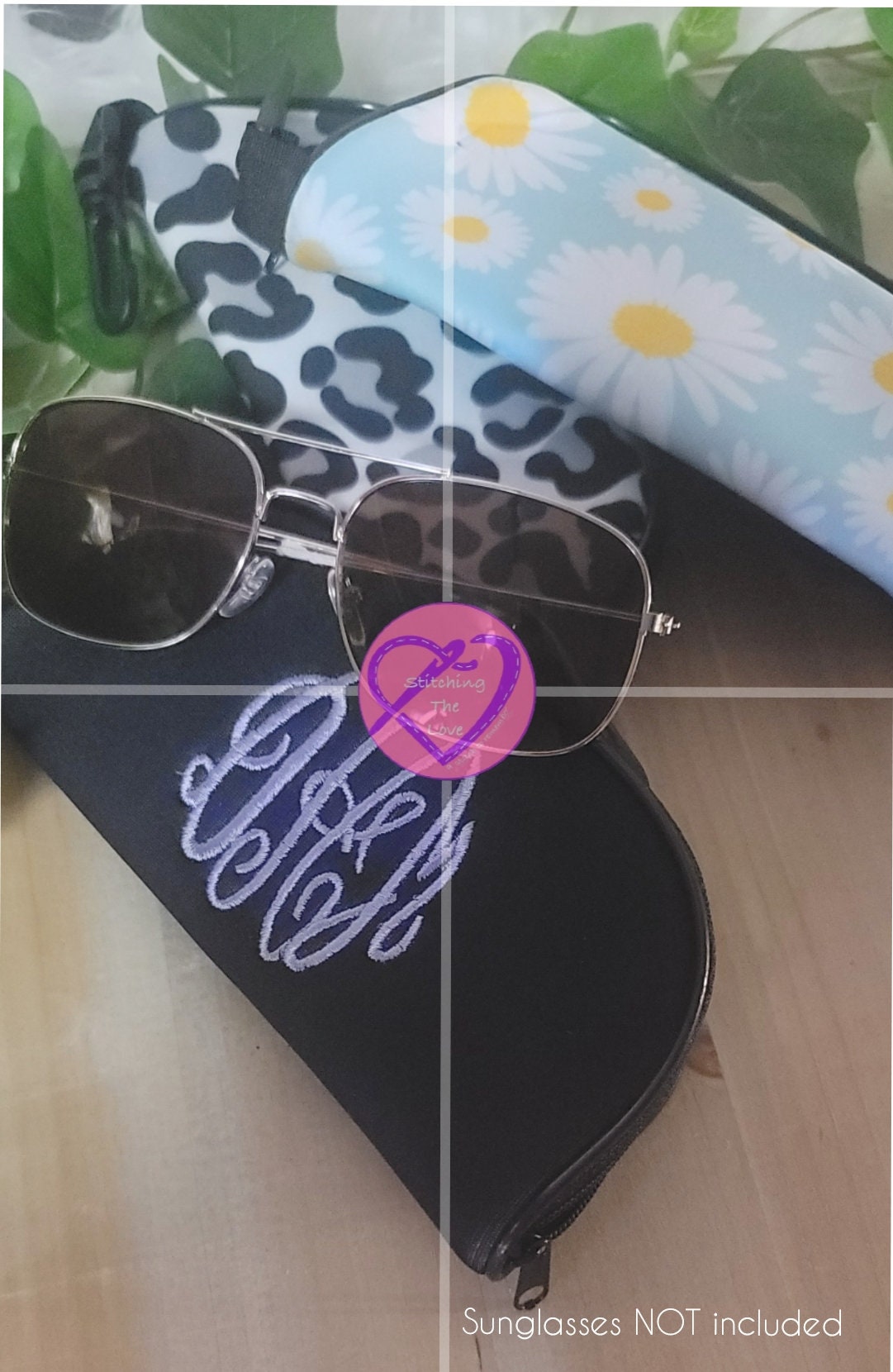 Sunny Day Monogrammed Eye Glass Cases – ITH