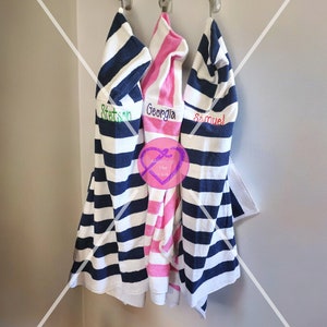 Toddler Bath Towels|Kid Beach Towel|Personalized Kids Towels|KidsName Towels|Kids Hooded Towel|Hooded Personalized Kids Towel|Hooded Towel