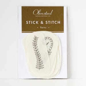 Fern Embroidery Patterns | Stick and Stitch Embroidery Designs