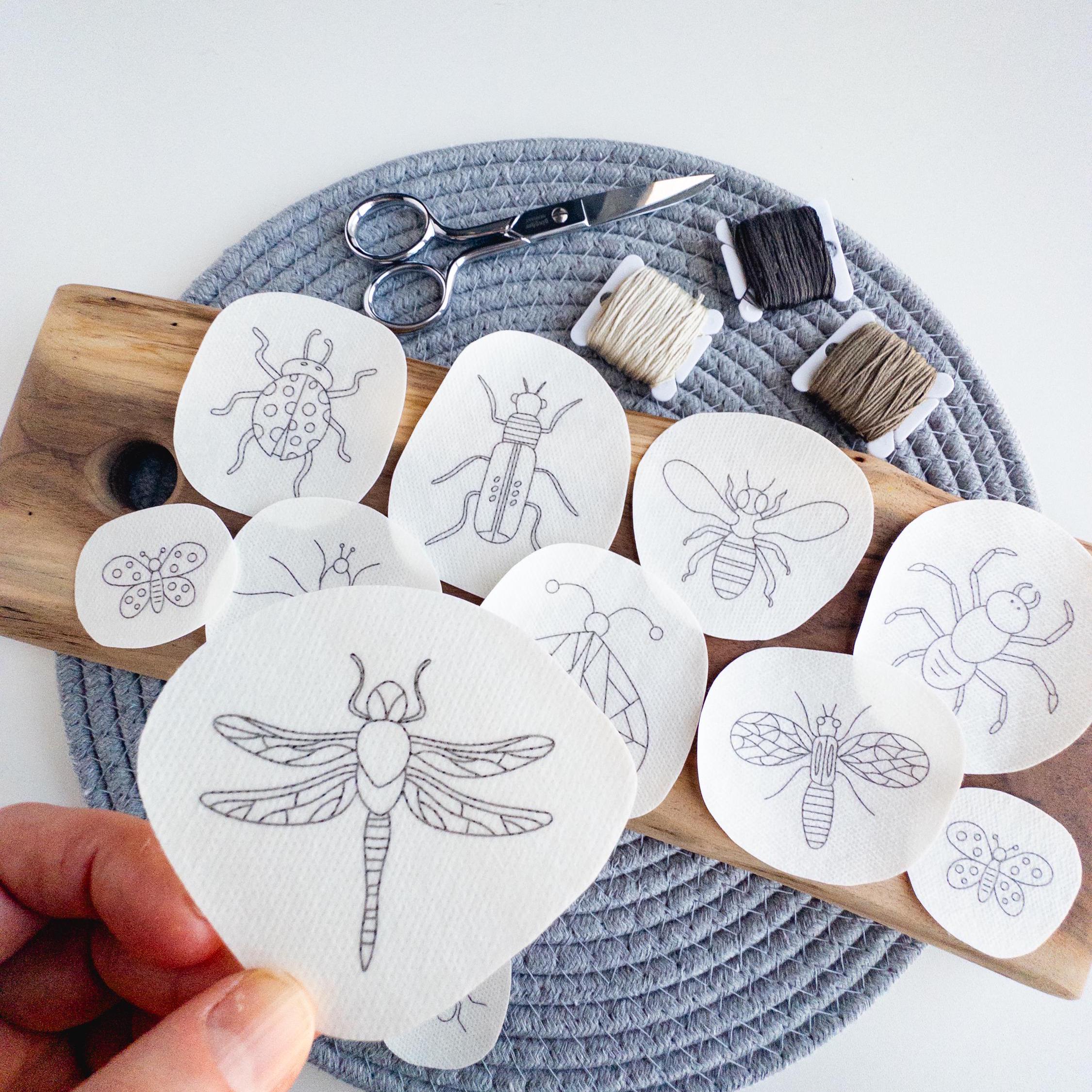 Insect Stick and Stitch Embroidery Designs | Stick and Stitch Bug ...