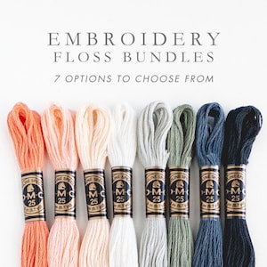Embroidery Floss Bundles | DMC Thread For Embroidery | Cross-Stitch Thread Packs