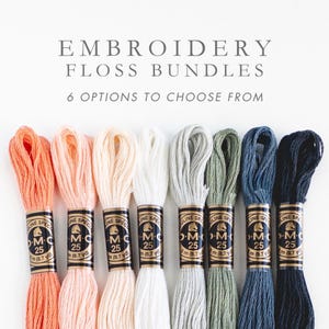 Embroidery Floss Bundles | DMC Thread For Embroidery | Cross-Stitch Thread Packs