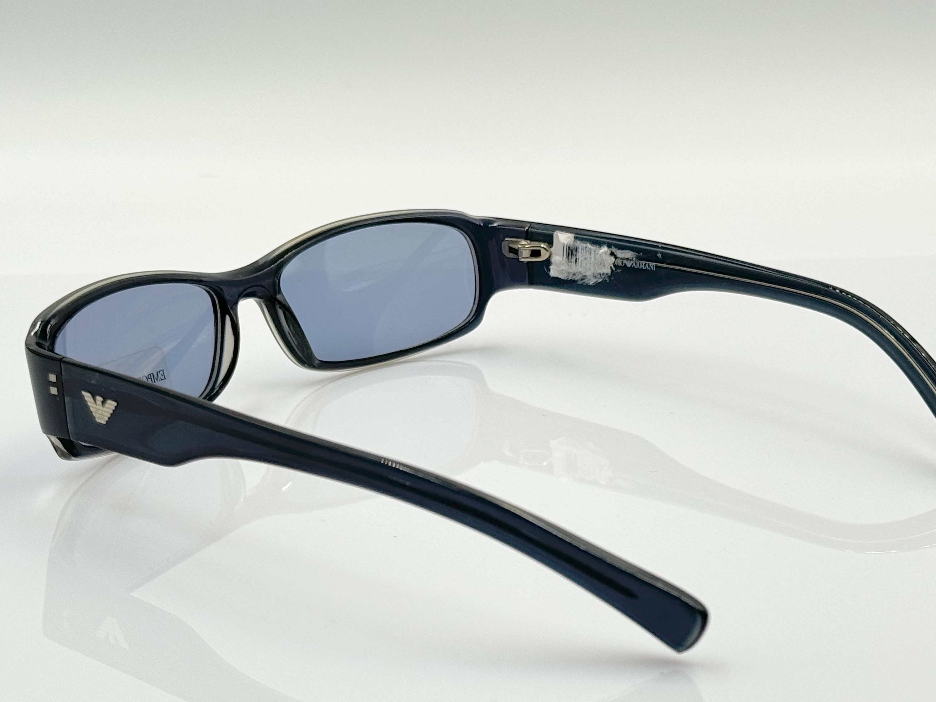 Emporio Armani EA9044/S Vintage Sunglasses, Grey and Blue