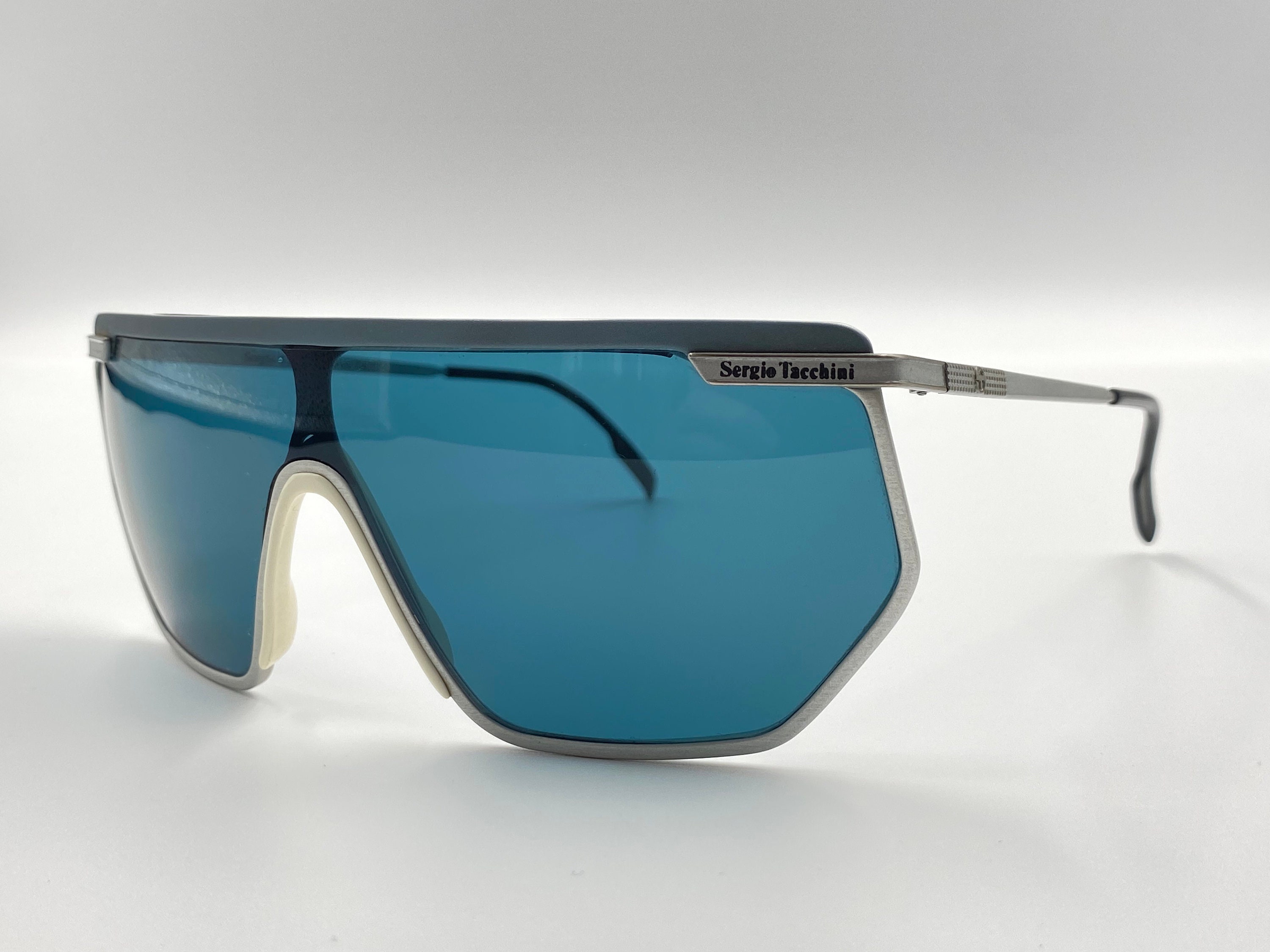 Sergio Tacchini STS5 occhiali da sole vintage anni '80 a