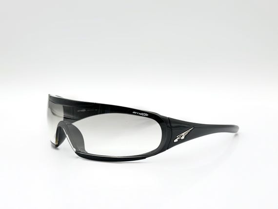 Arnette AN4062 Vintage 2000s Shield Sunglasses, Unique Light  display picture 1
