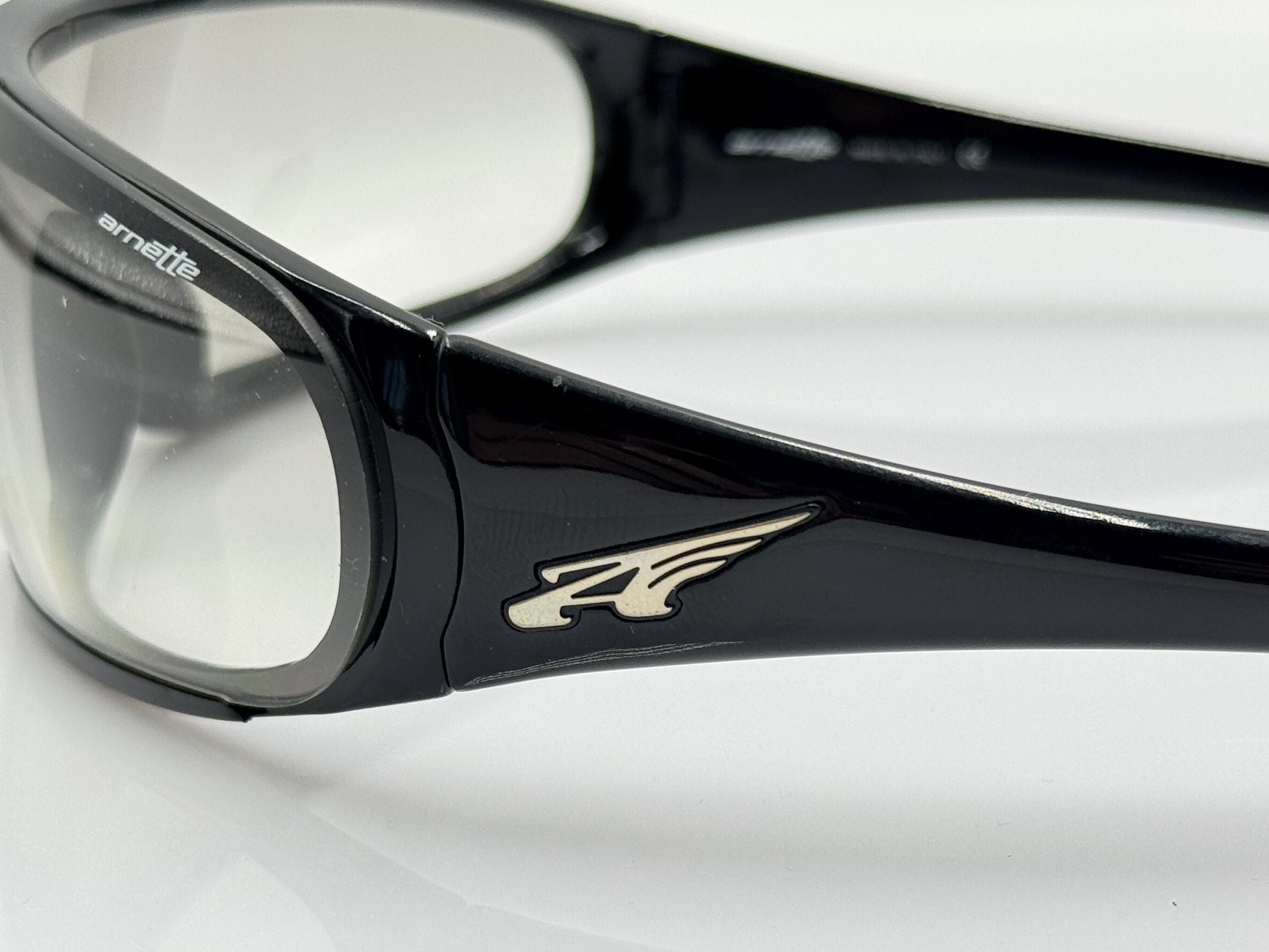 Arnette AN4062 Vintage 2000s Shield Sunglasses, Unique Light