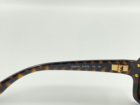 Ralph Lauren RA5019 Vintage Shield Brown Tortoise Sunglasses  display picture 1