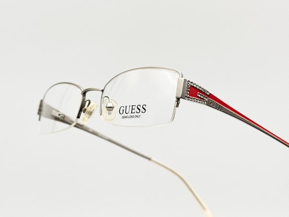 GUESS Vintage Rectangle Eyeglasses, Women display picture 1
