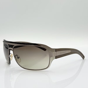 Jeckerson JK55292 vintage shield sunglasses, men’s and women’s oversized 2000s sunglasses, made in Italy, NOS