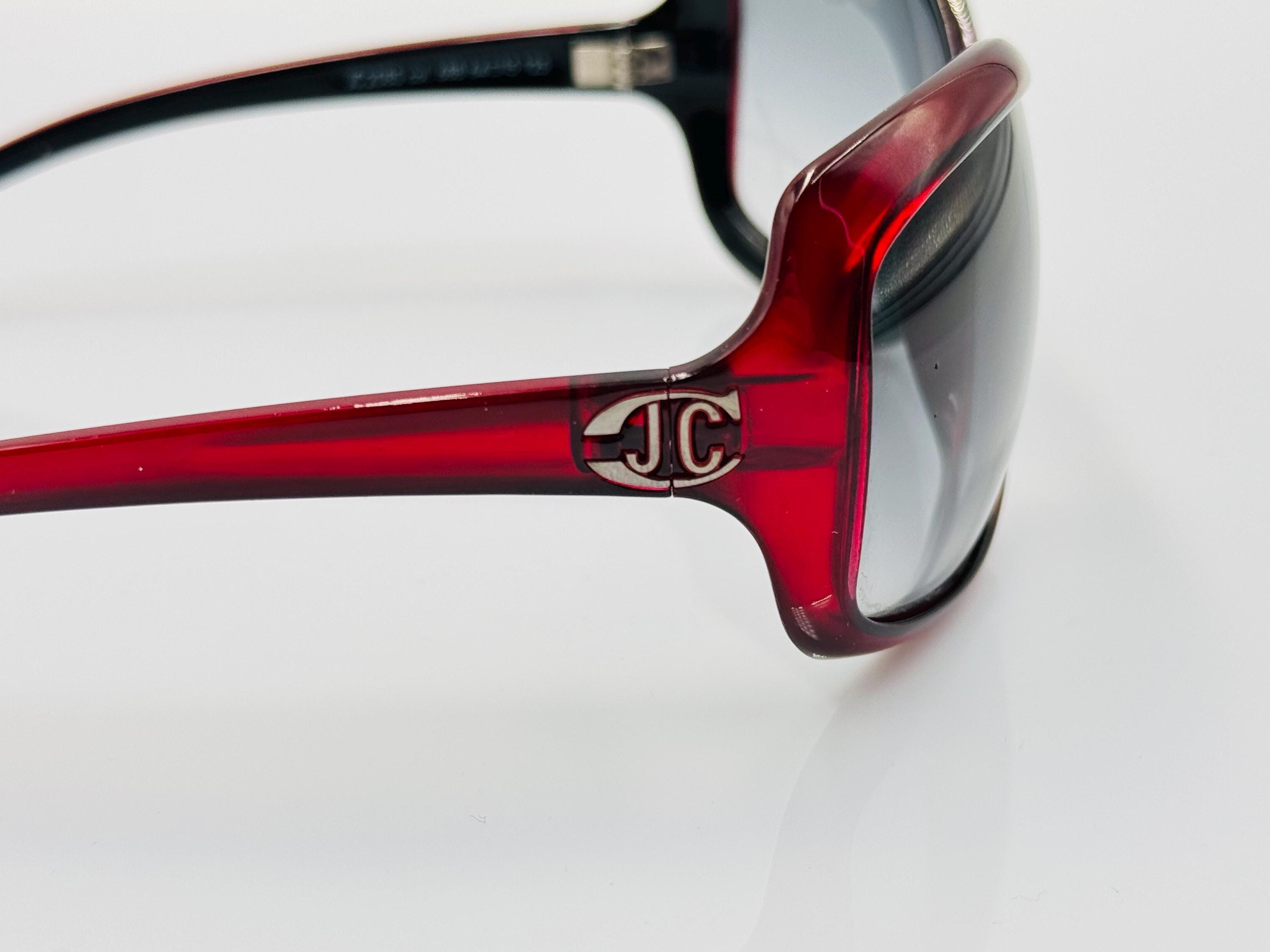 Just Cavalli Y2K Wrap Around Oversized Red Sunglasses JC076S Just Cavalli Plastic Frame Sunglasses for Women for sale | eBay main image 4