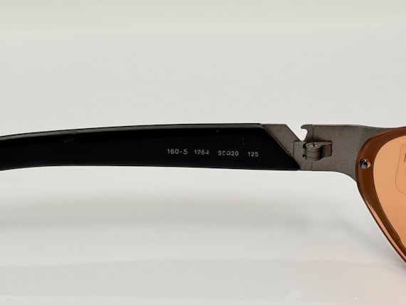 小物 00s EMPORIO ARMANI orval sunglasses y2k Emporio Armani 160S Vintage Y2k Wrap Sunglasses, Oval Tinted