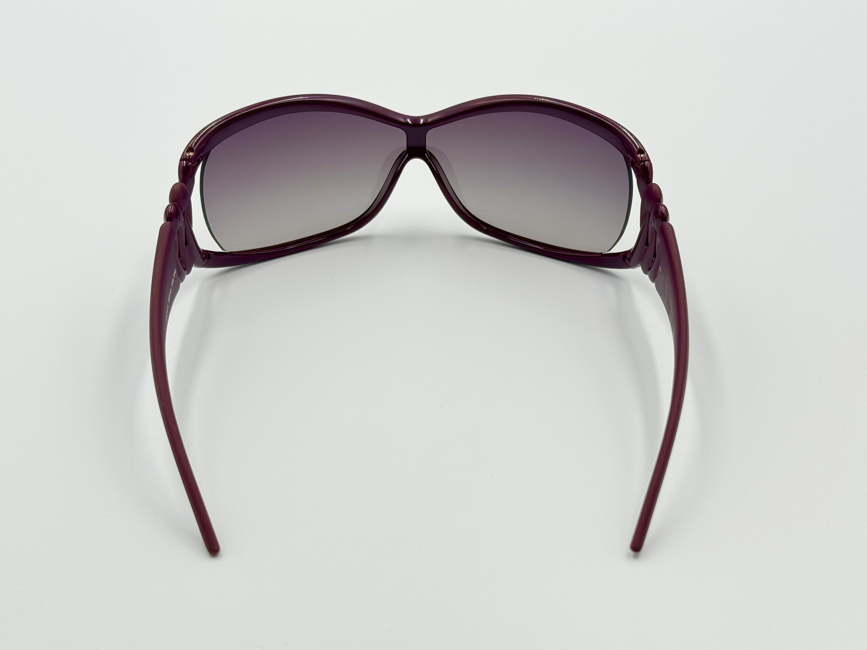 Escada shield sunglasses ESCADA Vintage 2000s Shield Purple Sunglasses Women main image 2
