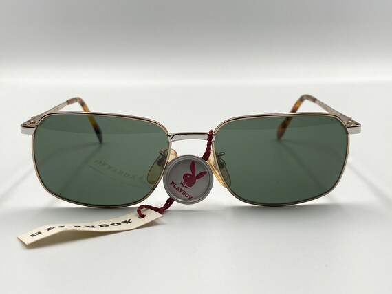 Playboy Vintage 90s Rectangle Sunglasses, Rare Unique