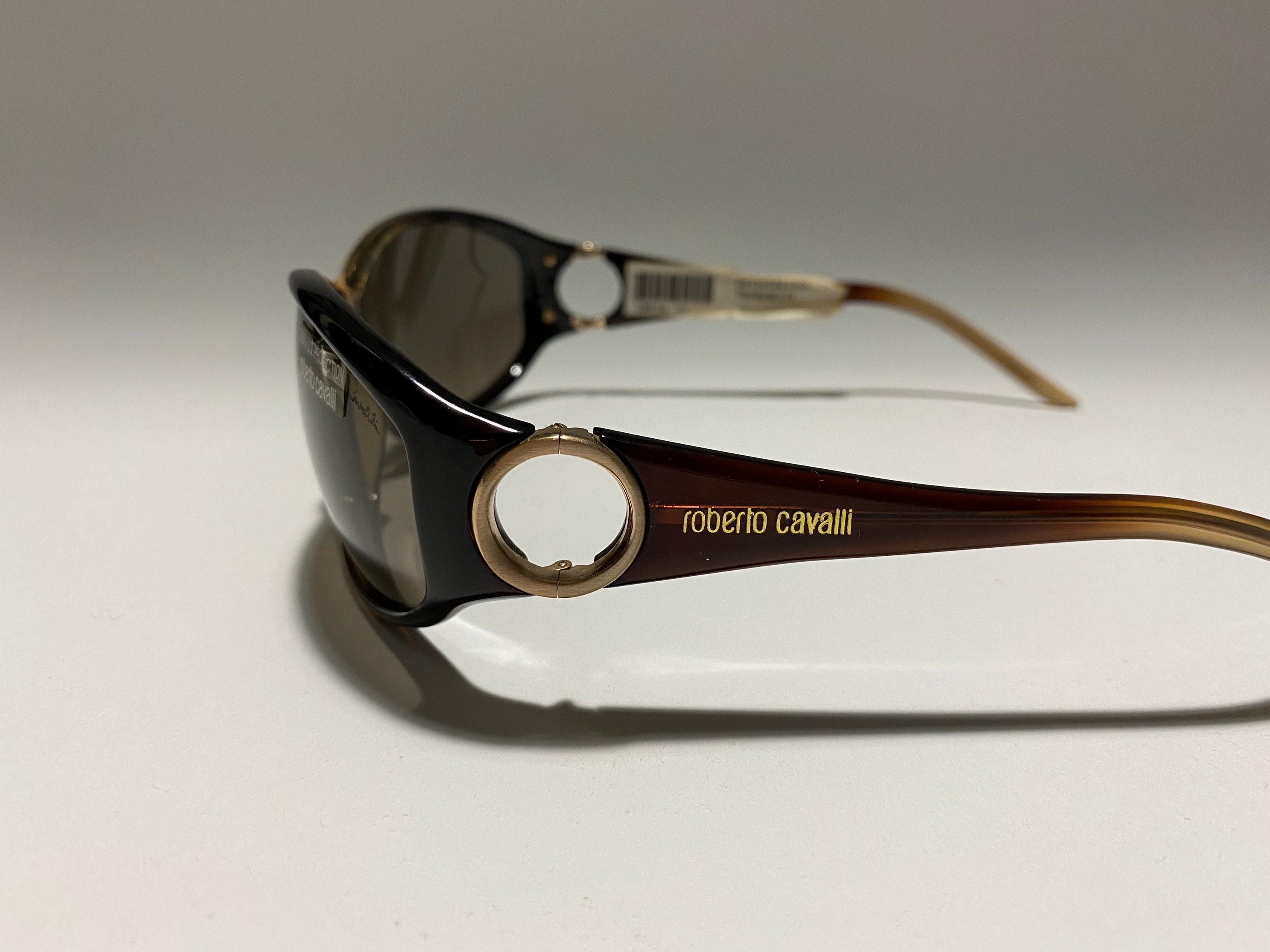 Roberto Cavalli Vintage 2000s Wrap Sunglasses Women Muse  display picture 3