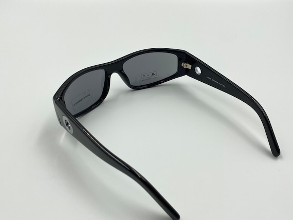 Paco Rabanne Vintage Black Rectangle Sunglasses, Men Women
