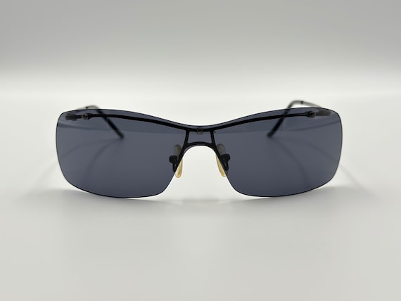 GUESS vintage rectangular small shield sunglasses… - image 1