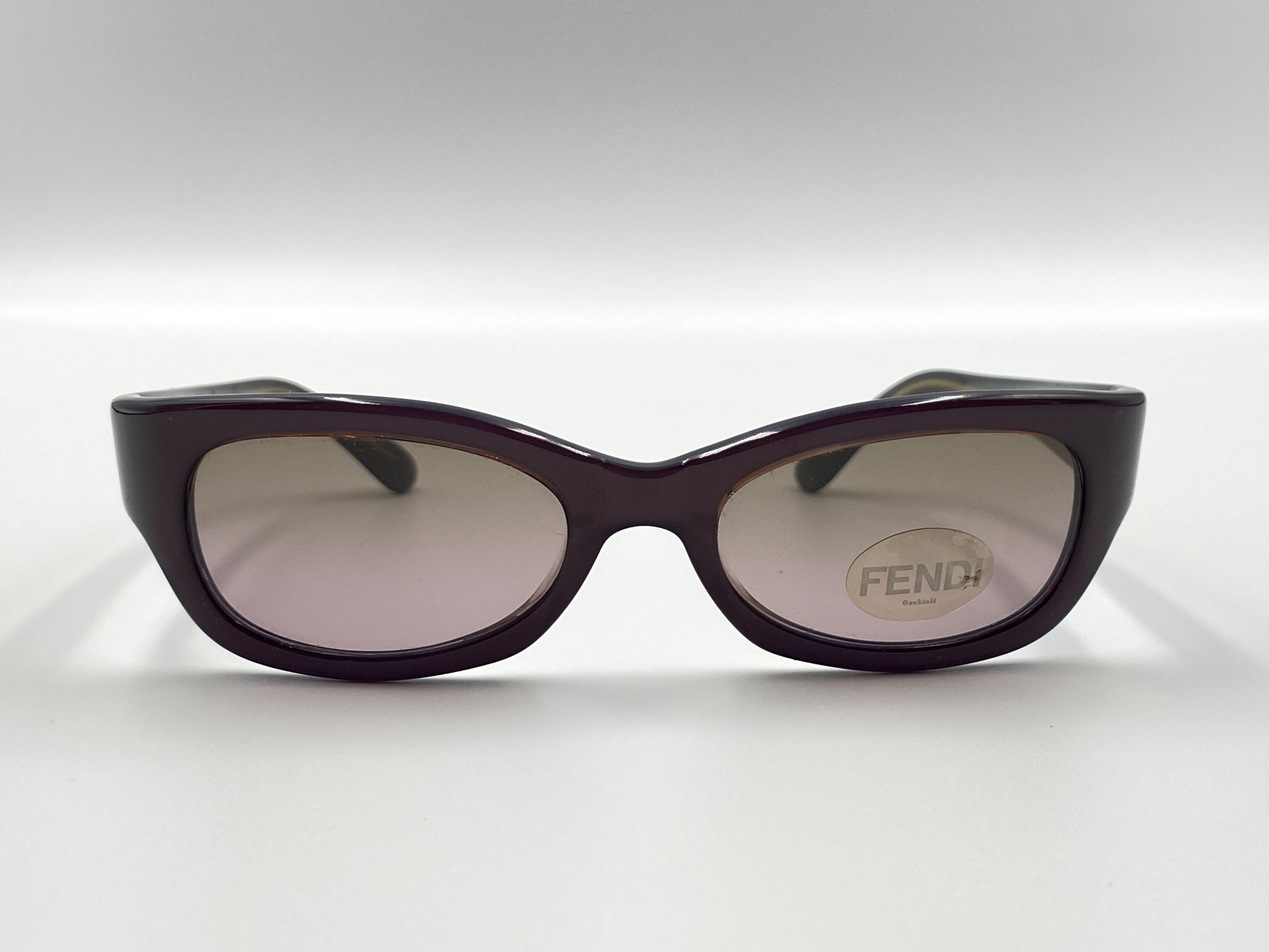FENDI SL7645 51 ヴィンテージ オーバル サングラス、希少