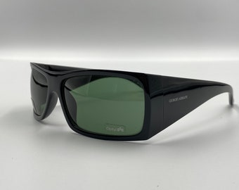 GIORGIO ARMANI GA52/S Vintage Rectangle Sunglasses, Men's GIORGIO ARMANI GA52/S Vintage Rectangle Sunglasses, Men's