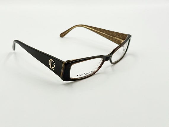 Guy Laroche GL529 vintage rectangle eyeglasses br… - image 4