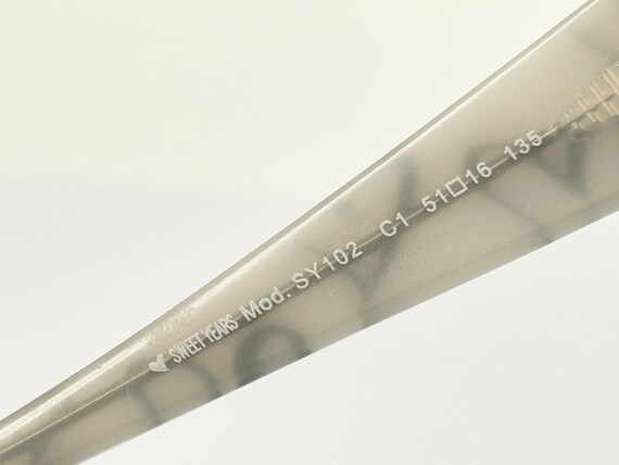 Vidi Vici Sweet years ヴィンテージ眼鏡 ブラック 長方形 小型眼鏡