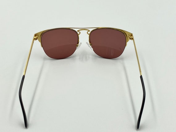 Police Vogart vintage aviator square sunglasses m… - image 6