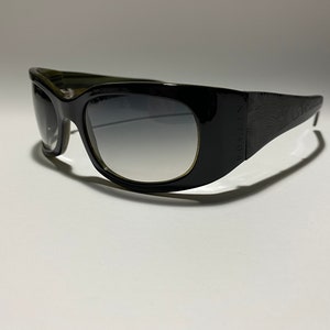 Pollini unique vintage designer squared sunglasses ps590/85 made in Italy NOS