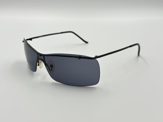 GUESS vintage rectangular small shield sunglasses… - image 2