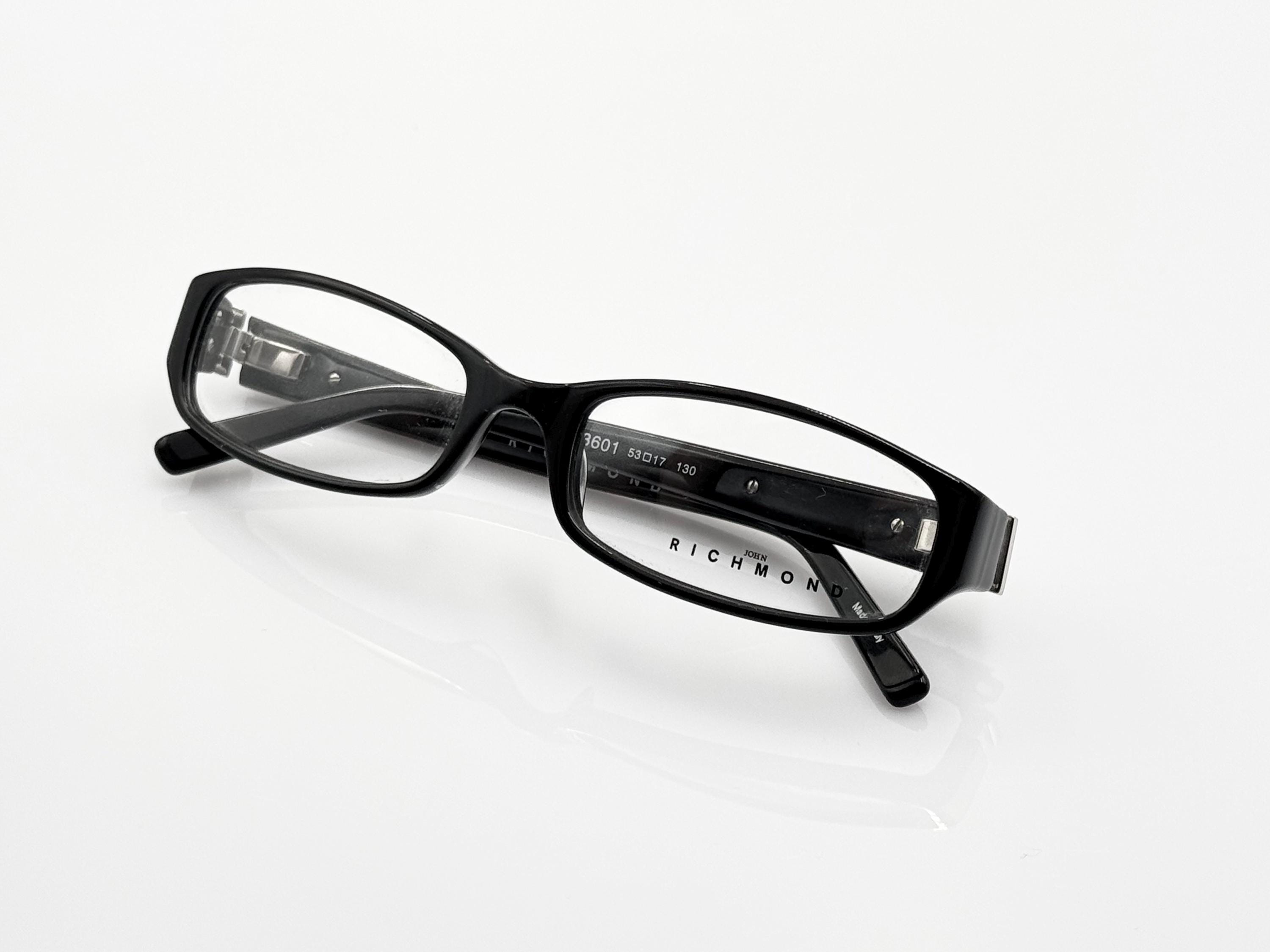 John Richmond Cat Eye Eyeglasses Black Purple Rock N Roll Frames JR23326 RVLO 6048 – Eyemart Express main image 2
