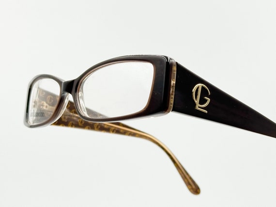 Guy Laroche GL529 vintage rectangle eyeglasses br… - image 1