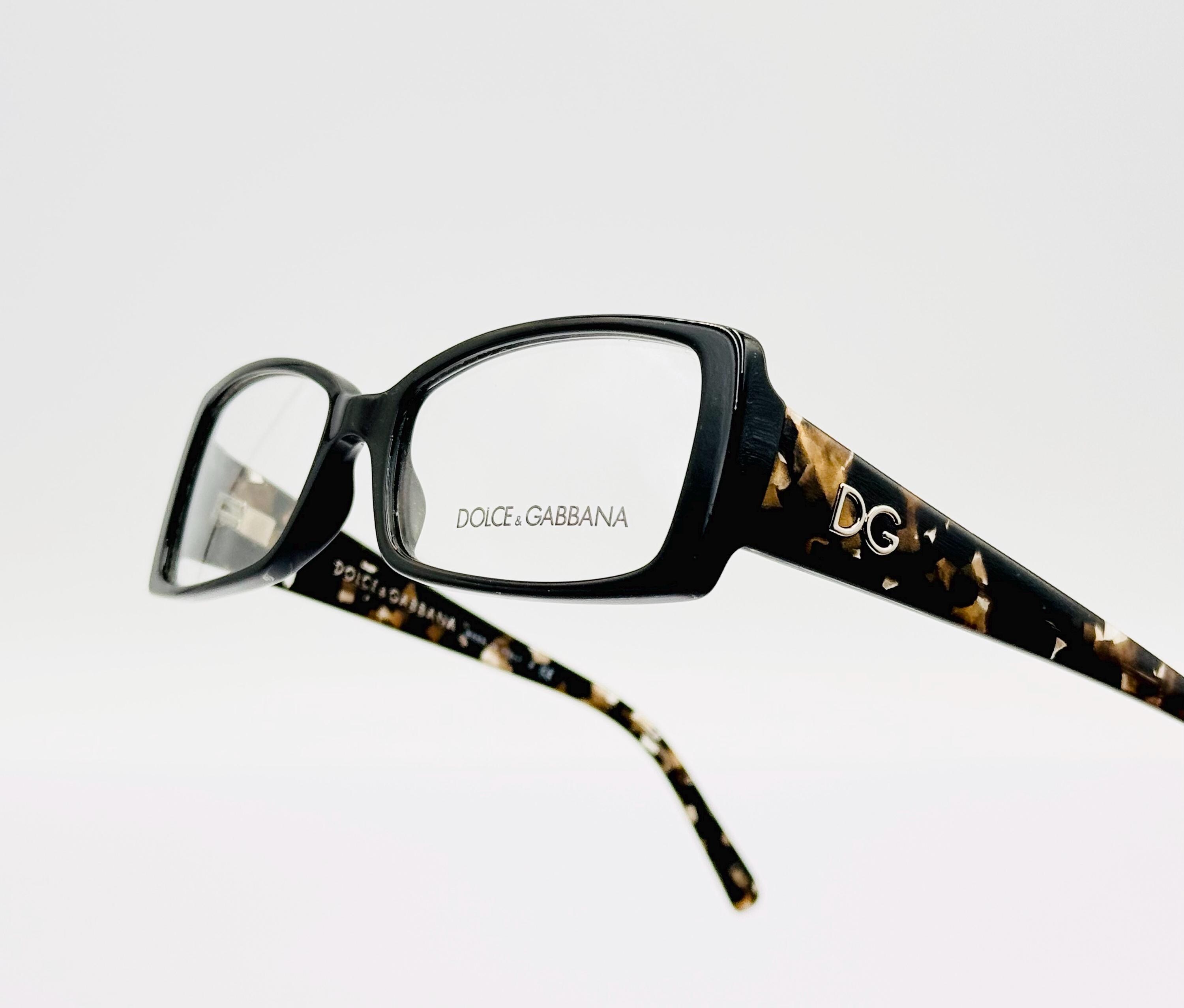 DOLCE & GABBANA DG3080 Vintage Designer Rectangle Slim 