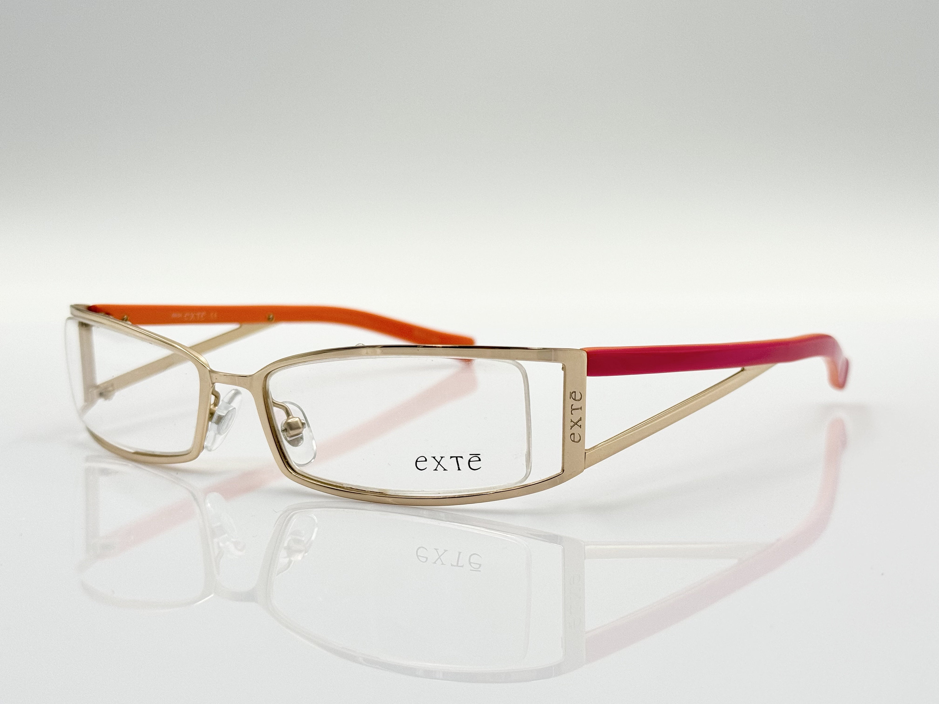 EXTE EX21902 Vintage Eyeglasses, Unique Rectangle Glasses  display picture 2