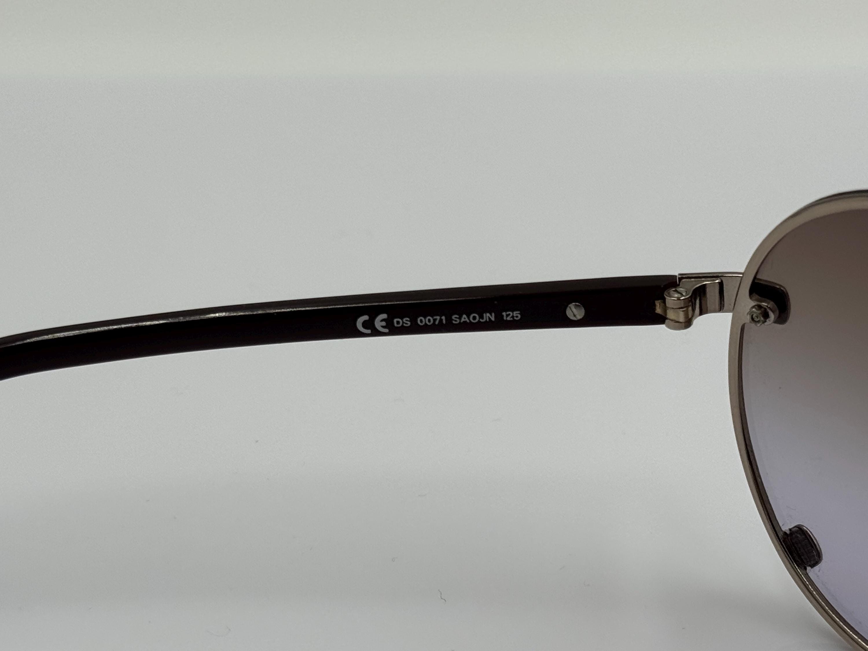 Diesel DS0071/S Vintage Shield Sunglasses, Luxury Gradient  display picture 1