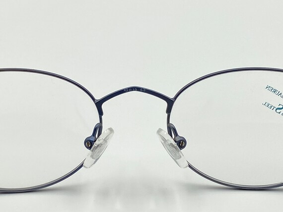 Polo Ralph Lauren vintage 90s oval eyeglasses, gr… - image 8