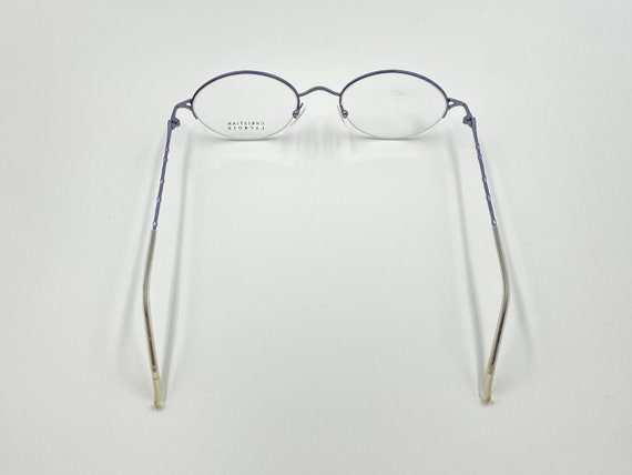 Christian Lacroix 5016 vintage oval eyeglasses, u… - image 6