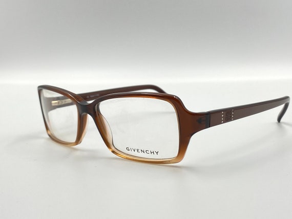 Givenchy vintage rectangle eyeglasses, women’s br… - image 1