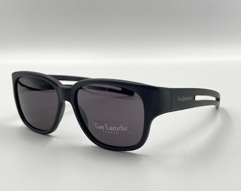 Pluton Fidela Sunglasses Black Square Full Rim Made in  display picture 3