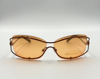 Rochas 9310 vintage unique 90s sunglasses, rectangle, rare, new old stock