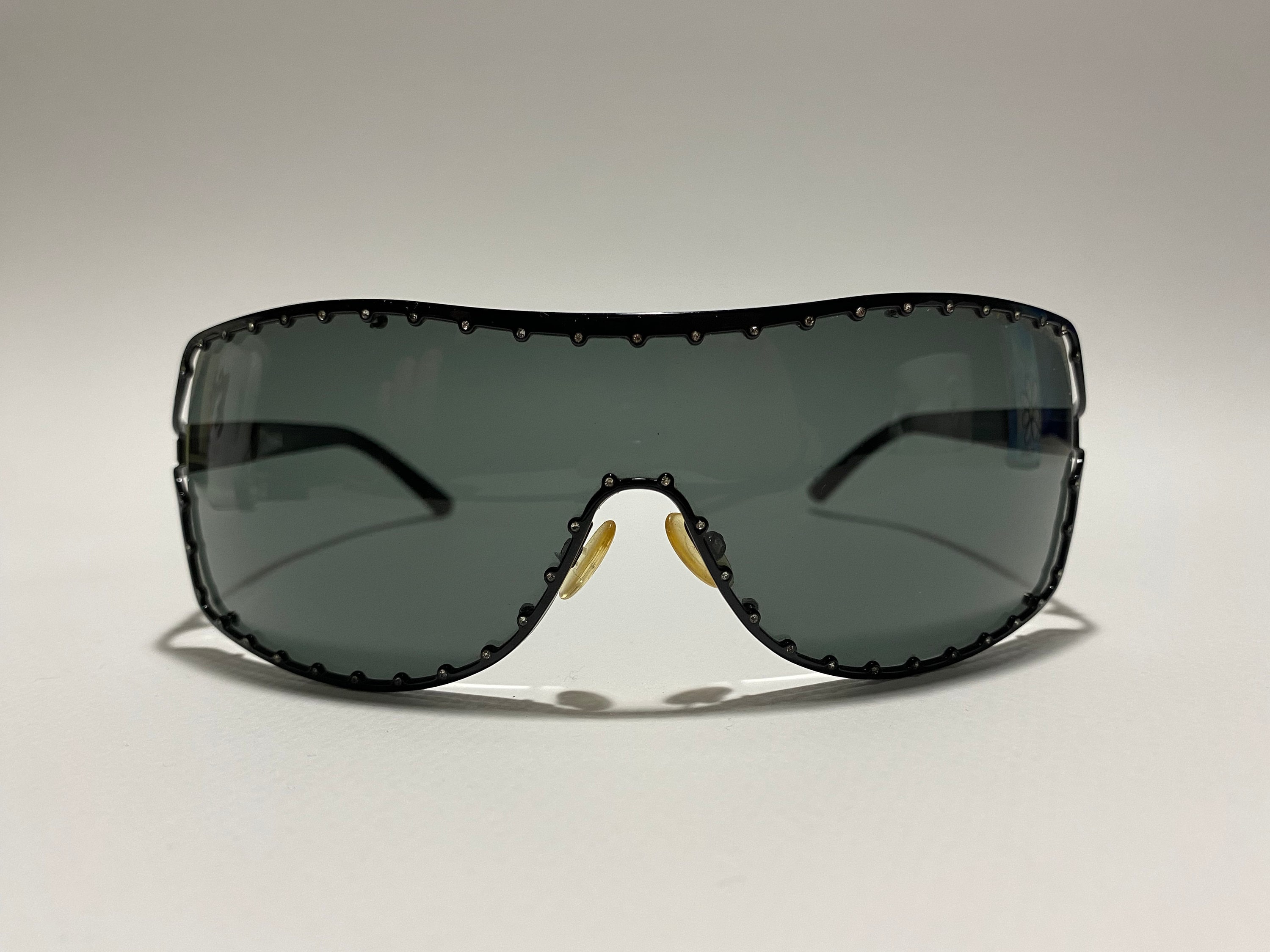 Chanel Black Acetate Frame Polarized Pantos Sunglasses - 5434