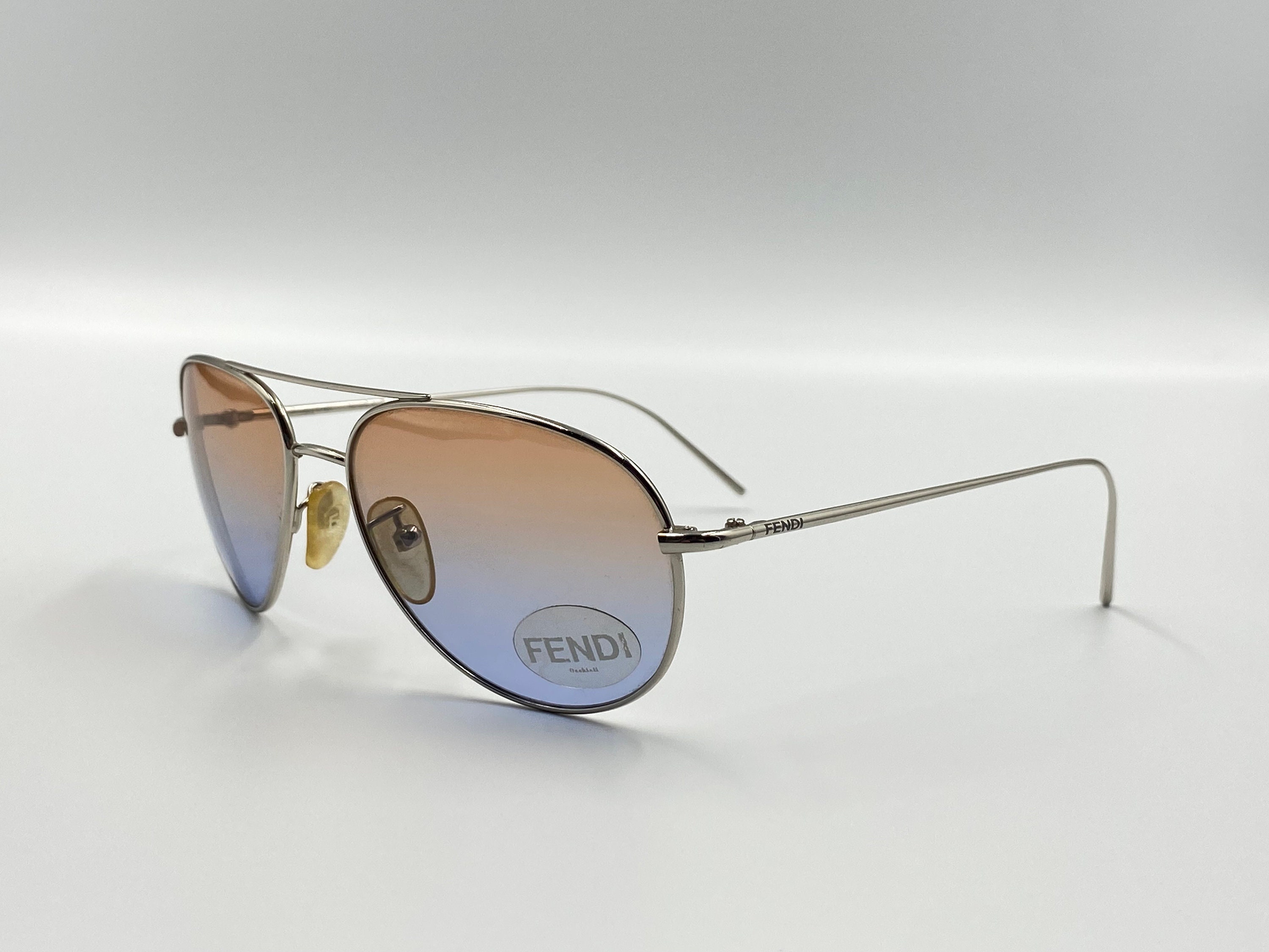 FENDI SL7230 57 Aviator Sunglasses, Classic Men display picture 2