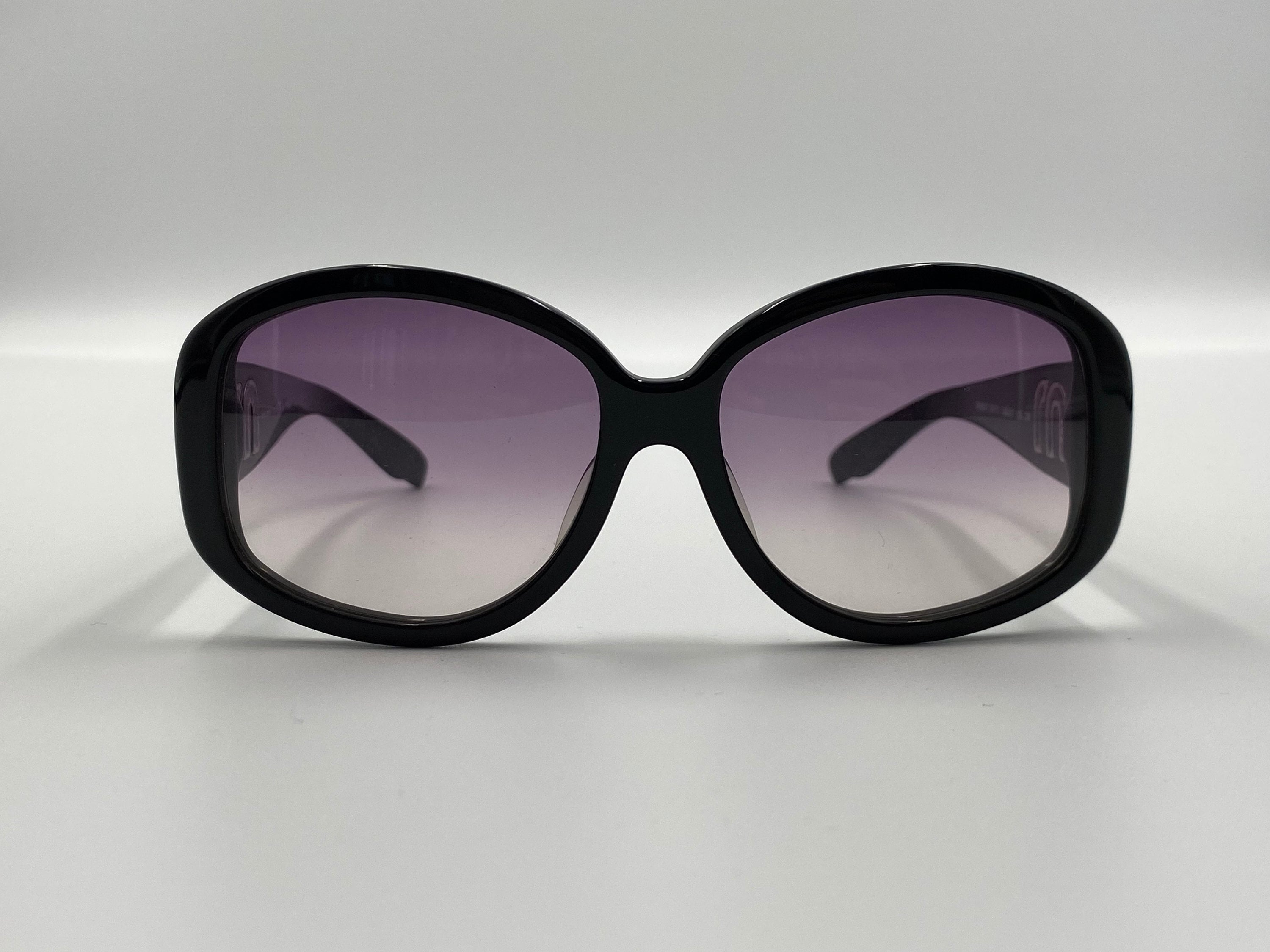 Miu Miu Vintage Women Black Squared Sunglasses SMU07I New Miu Miu Vintage Women Black Squared Sunglasses SMU07I New
